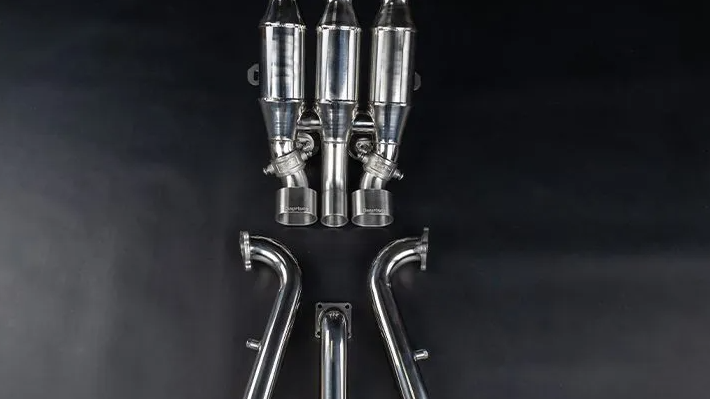 Photo of Capristo Valved Sport Exhaust With Remote Kit for the Ferrari F40 - Image 3